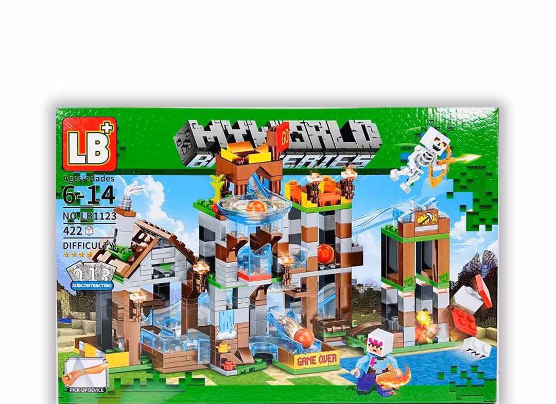 لگو ماینکرافت 422 قطعه