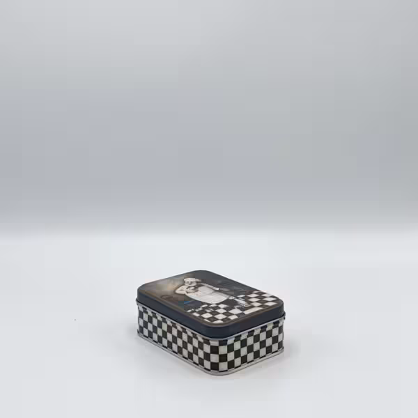 باکس فلزی - مستطيل طرح آشپز سايز كوچك