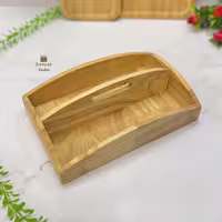 جاکاردی رومیزی طرح چوب مدل رابر