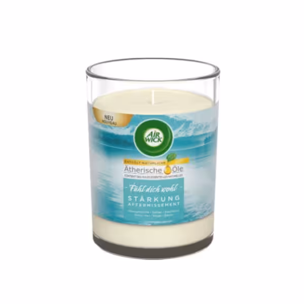 شمع خوشبوکننده هوا ایرویک با رایحه خربزه مریم گلی و ریحان حجم 220 گرم اروپایی