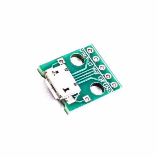 برد برک اوت میکرو یو اس بی USB مادگی