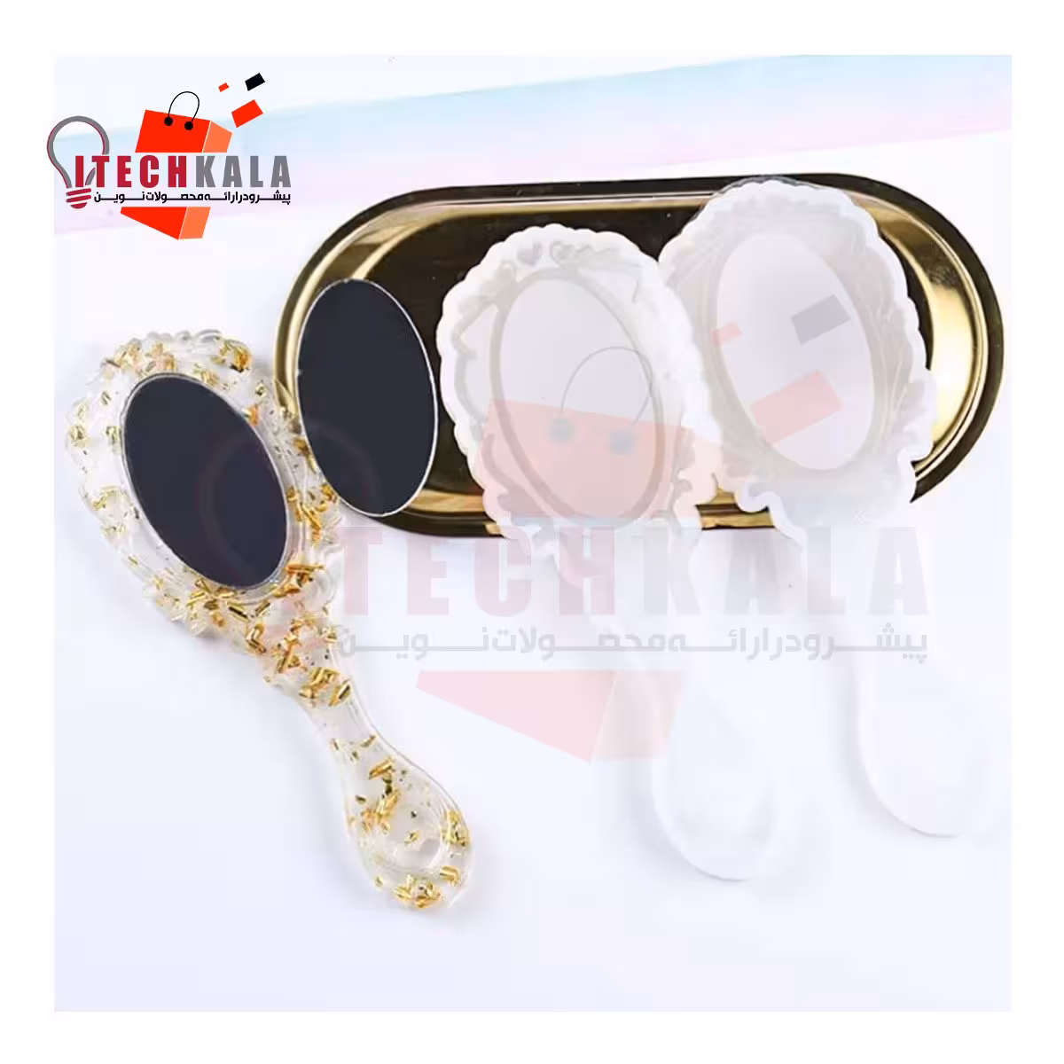 قالب سیلیکونی اینه دستی