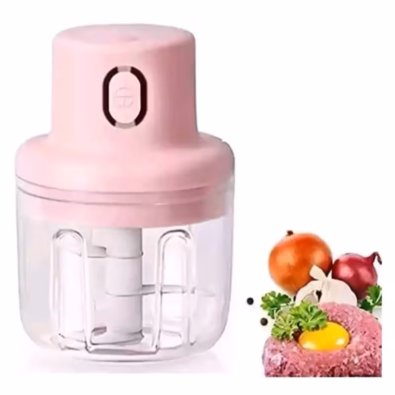 خرد کن شارژی مینی ( خرید عمده و تکی مخلوط کن گناوه مارکت )1