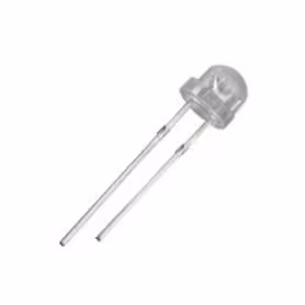 LED کلاهی چیپ بزرگ قرمز 5mm
