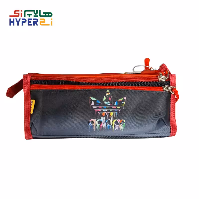 جامدادی اسپرت سویل طرح آدیداس مشکی 3091sevil