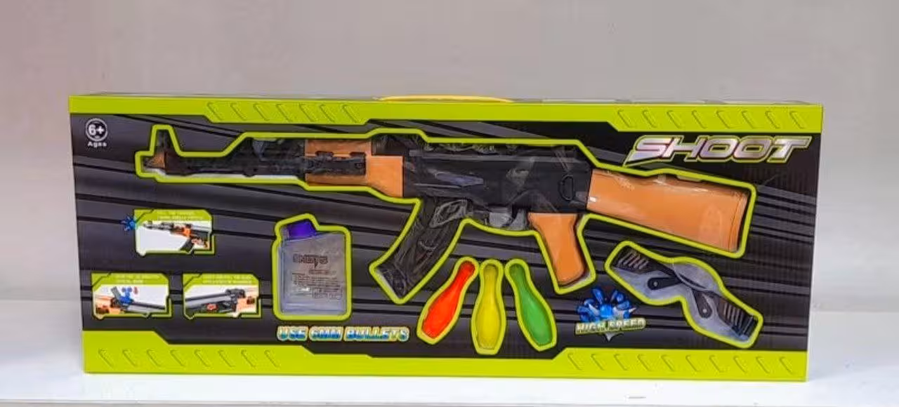 تفنگ تیر ژله ای