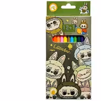 مدادرنگی 12 1 رنگ جعبه مقوایی طرح لبوبو