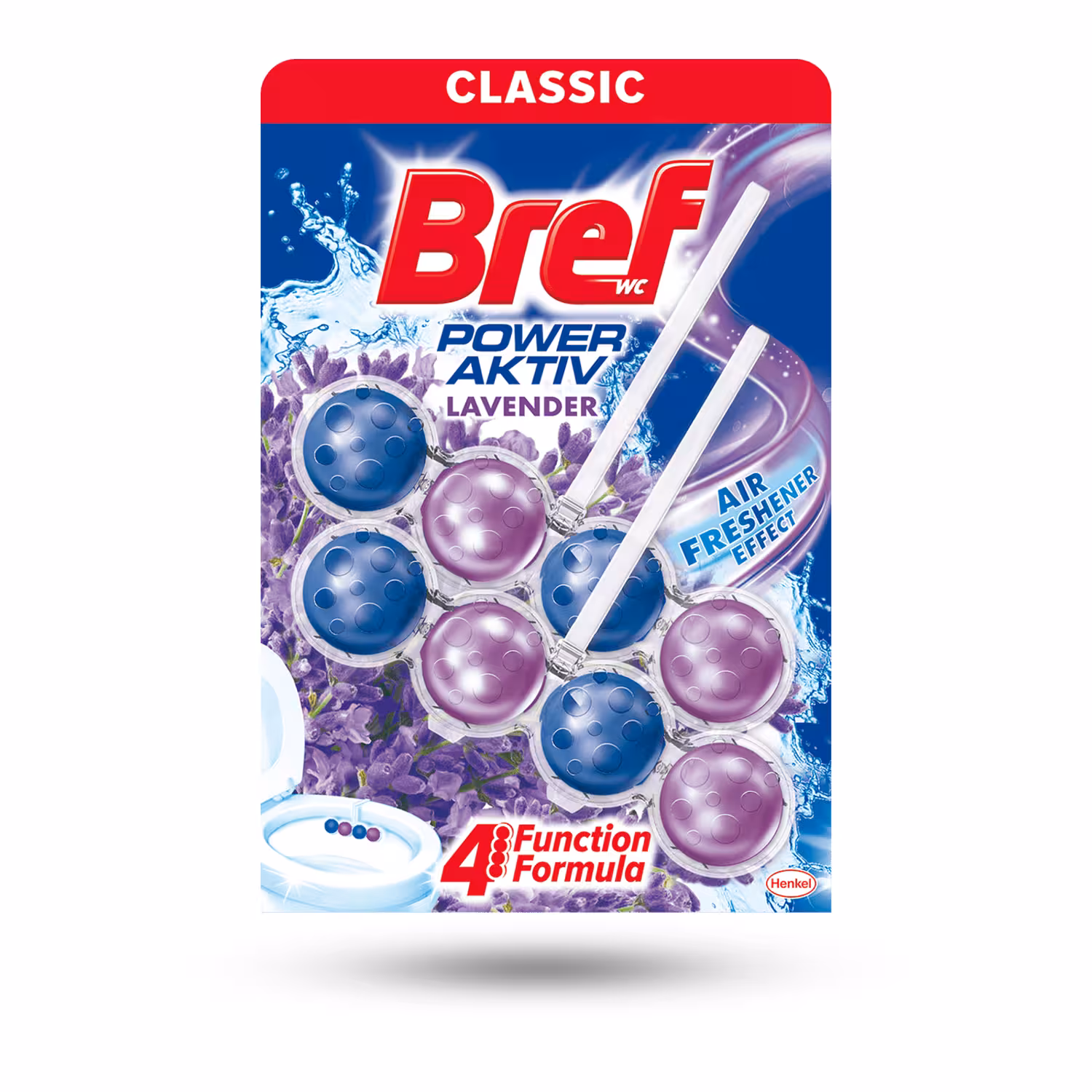 قرص بوگیر و ضدعفونی کننده توالت فرنگی برف توپی (بسته 8 عددی)