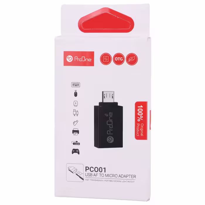 مبدل USB به microUSB پرووان مدل PCO01