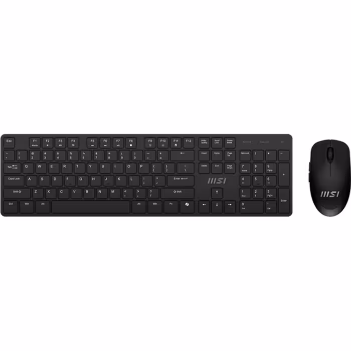 کیبورد و موس بی سیم اداری ام اس آی FORGE K200 COMBO