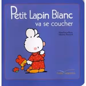 دانلود کتاب Petit Lapin Blanc va se coucher
