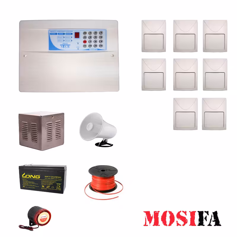 پکیج دزدگیر اماکن فایواستار FI_F8