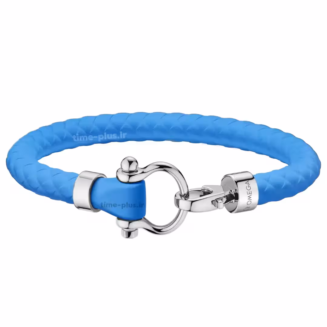 دستبند امگا رابر آبی (کیفیت مستر)