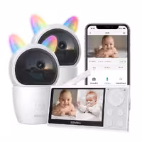 دوربین و مانیتور امنیتی کودک برند CZEview BM2