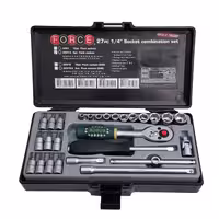 جعبه بکس فورس 27 پارچه 1/4 اینچ مدل 5-2281