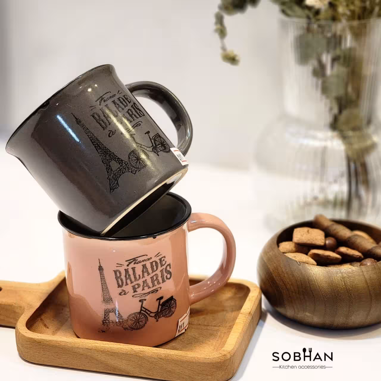 ماگ سرامیکی طرح دوچرخه