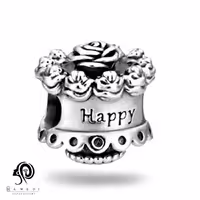چارم پاندورا نقره دسته گل مدل PCH 57