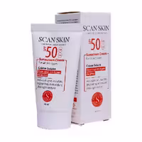کرم ضدآفتاب ضدلک SPF50 اسکن اسکین ( بیرنگ )