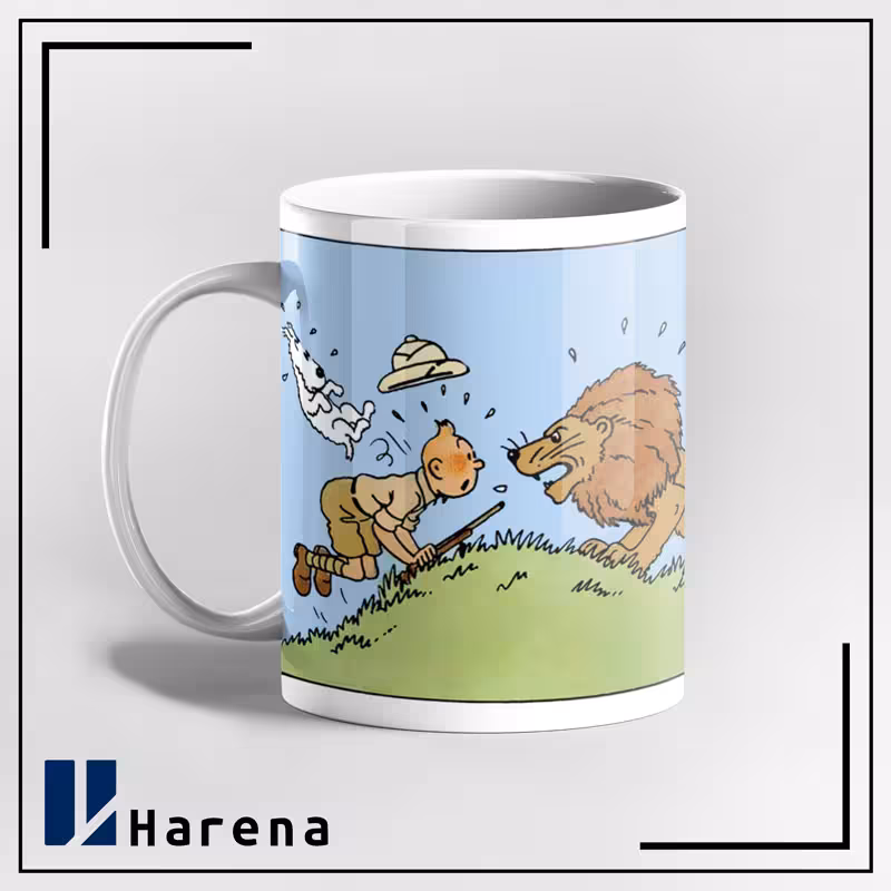 ماگ فریم شکار شیر