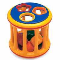 اسباب بازی پازل طرح قفس Tolo Toys Rolling Shape Sorter 89410