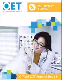 خرید و دانلود نسخه کامل کتاب OET Veterinary Science_ Official OET Practice Book - Original PDF