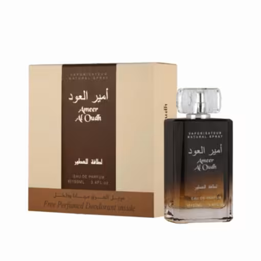 ادکلن لطافه للعطور مدل امیر العود حجم 100میل