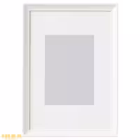 قاب سفید 21x30cm مدل KNOPPÄNG | برند ایکیا | ارسال 15 الی 20 روز کاری