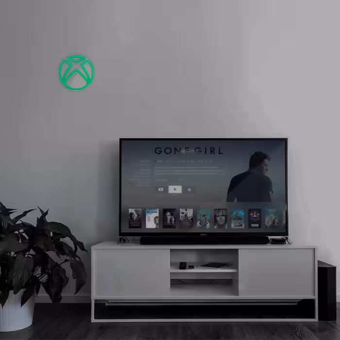 چراغ دیواری نئون دیزاین طرح Xbox-GL_GR