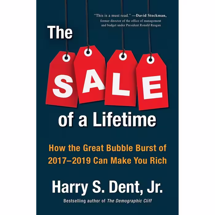 کتاب The Sale of a Lifetime اثر Harry S. Dent انتشارات Portfolio