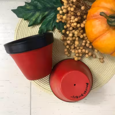 گلدان سفالی پاستل گالری مدل پریان