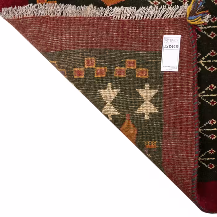 گبه دستباف یک متری سی پرشیا کد 122448