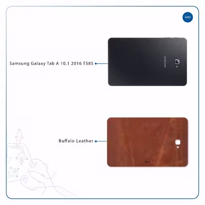 برچسب پوششی ماهوت مدل Buffalo-Leather مناسب برای تبلت سامسونگ Galaxy Tab A 10.1 2016 T585