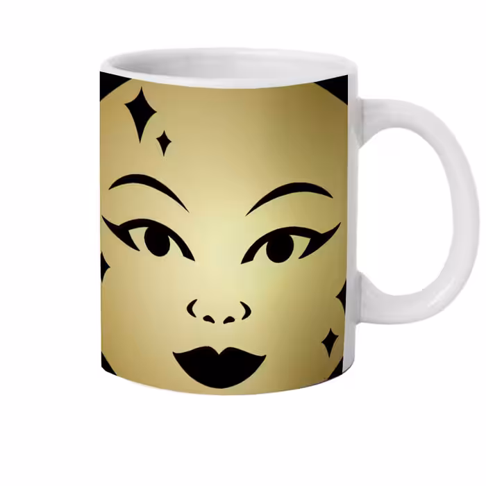 ماگ دارلی طرح فانتزی مدل M1482