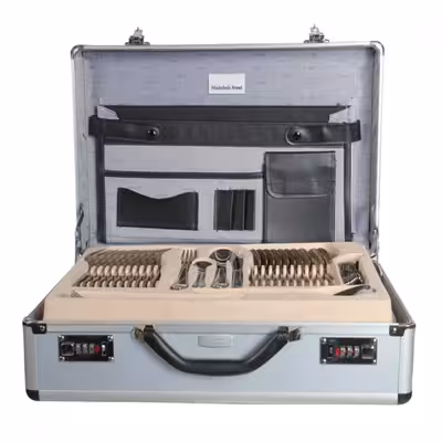  سرویس قاشق و چنگال 129 پارچه پرنس هوم  مدل UNIQUE کد 5791