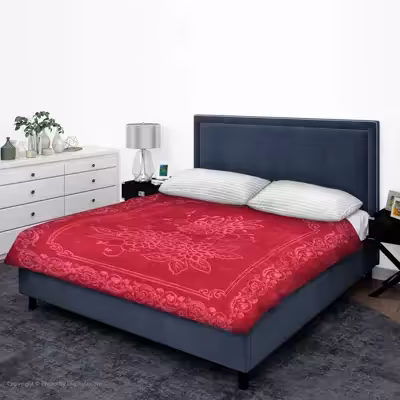 پتو گلبافت کد 35086 سایز 220x240 سانتی متر 