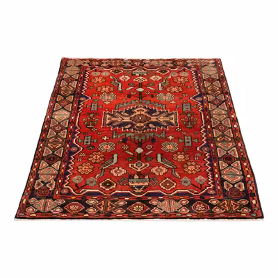 فرش دستبافت یک و نیم متری مدل نهاوند کد 48.1974