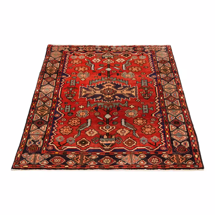 فرش دستبافت یک و نیم متری مدل نهاوند کد 48.1974