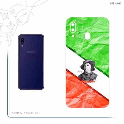 برچسب پوششی ماهوت مدل Parvin Etesami مناسب برای گوشی موبایل سامسونگ Galaxy M10s