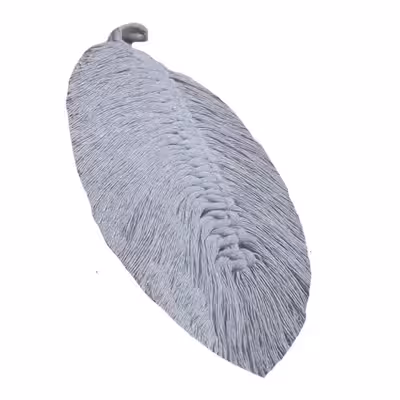 آویز بافتنی مدل برگ بوم کد 36