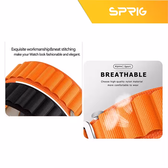بند اسپریگ مدل New Loop Alpine مناسب برای ساعت هوشمند سامسونگ Galaxy Watch 5 40mm / Watch 5 44mm / Watch 5 pro 45mm