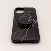 کاور مدل ماربل کد 03 مناسب برای گوشی موبایل اپل Iphone 12 Mini به همراه پایه نگهدارنده