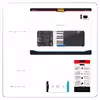 برچسب پوششی ماهوت مدل Piano-Instrument مناسب برای تبلت سامسونگ Galaxy Tab E 9.6 2015 T561