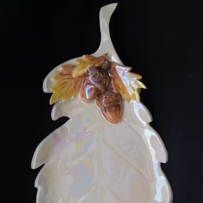 شیرینی خوری سرامیکی هیوا طرح بلوط کد 10999864