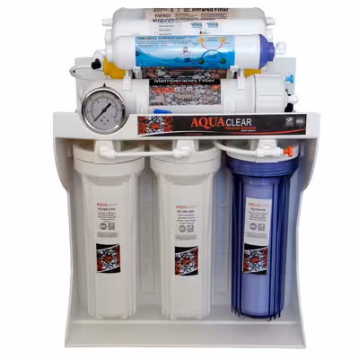 دستگاه تصفیه کننده آب آکوآ کلیر مدل  CF2070 به همراه فیلتر مجموعه چهار عددی و کیت نشتی گیر