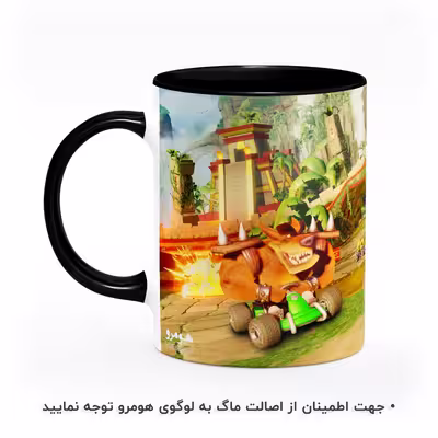 ماگ هومرو طرح کراش باندیکوت مدل MG3619