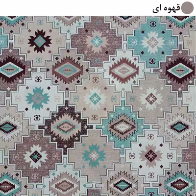 سرویس ملحفه سندس مدل فیروزه کد F615 دونفره 3 تکه