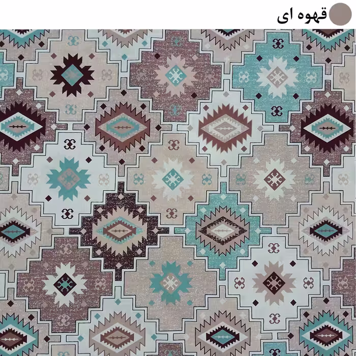 سرویس ملحفه سندس مدل فیروزه کد F615 دونفره 3 تکه
