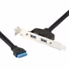 هاب دو پورت USB 3.0 مدل h500