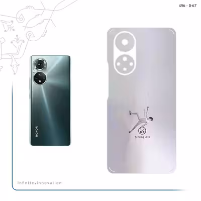 برچسب پوششی ماهوت مدل Fencing مناسب برای گوشی موبایل آنر 50