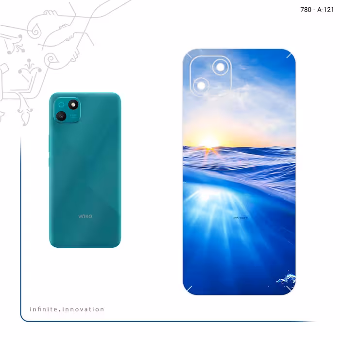 برچسب پوششی ماهوت مدل Ocean مناسب برای گوشی موبایل ویکو T10